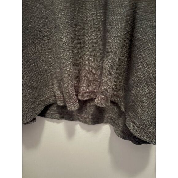 G.H. Bass & Co Men's 2XL Gray Long Sleeve Henley Shirt - Picture 3 of 8